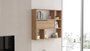 Hanah Home On5-S Estantería de Pared Nogal